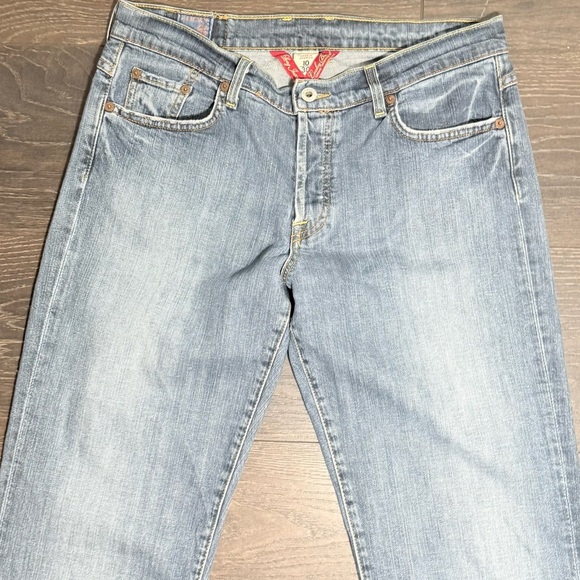 Lucky Brand Light Blue Straight Leg Jeans - Picture 2 of 11